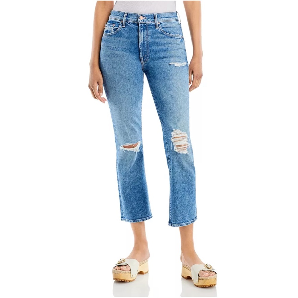 MOTHER The Insider High Rise Ankle Bootcut Jeans size 29